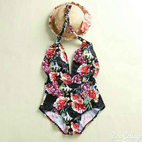 🎉HP🎉Beautiful One piece Floral Swimsuit - NWT - Picture 2 of 2
